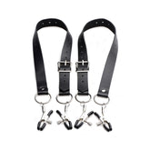 Labia Spreader Straps with Adjustable Clamps – Bondage Straps Sex Positioners