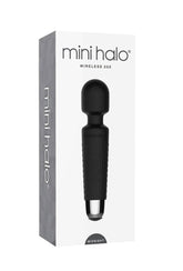 Shibari Mini Halo Wireless 20X Black Compact Wand Electric Massager