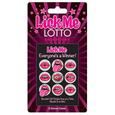 Lick Me Lotto Naughty Scratcher – Erotic Game Sex Toy Gag Gifts & Novelties