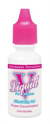 Liquid V Clitoral Stimulation Gel for Women 0.5 Oz Topical Enhancers Female