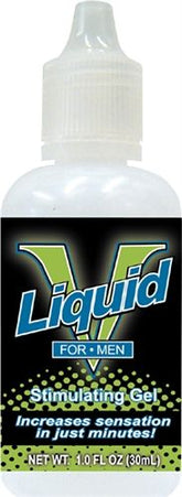Liquid V for Men Stimulating Gel 1 Oz Bottle for Intimacy ENHANCERS