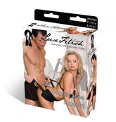 Lux Fetish Doggie Style Support Strap with Adjustable Soft Padded Straps Sex Positioners