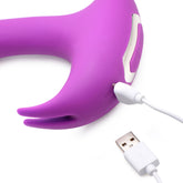 Lux Rocker Pulsing Vibrating G-Spot Rabbit Vibrator Pink VIBRATORS-RABBIT-MULTI