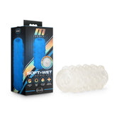 M for Men Reversible Orb Soft Wet Glow in Dark Male Masturbator Strokers - Manual