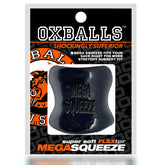 Mega Squeeze Black Ergofit Ball Stretcher Soft FlexTPR Ring Ball Stretcher