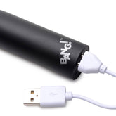 Mega Vibrator Bullet in Black with 10 Vibration Patterns BULLETS