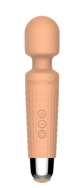 Mini Halo Peach Fuzz Wireless Wand Massager Rechargeable Electric Massager