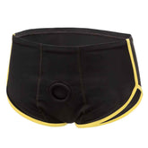 Boundless Black and Yellow Brief – Harness > Dildos > Strap On Harnesses