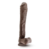 Mr Ed 13 Inch Realistic Chocolate Dildo with Suction Cup Dongs Big