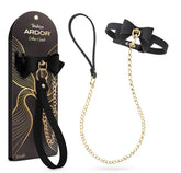 Temptasia Ardor – Adjustable Silicone Collar and Leash Set Black > Bondage Gear > Collars & Leashes