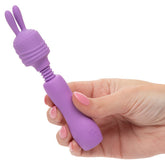 First Time Rechargeable Travel Teaser Kit (Purple) – Compact Vibrator with Interchangeable Attachments > Vibrators > Ladies > Clitoral Vibrators and Stimulators