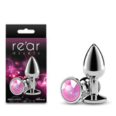 Rear Assets Small Gem Butt Plug Pink > Anal Range > Jewel Butt Plugs
