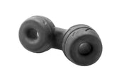 Perfect Fit Cock and Ball Ring and Stretcher Black Black Ball Stretcher