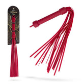Temptasia Ardor – Silicone Flogger Red > Bondage Gear > Whips & Floggers