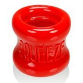 Oxballs Squeeze Soft Red Grip Ball Stretcher for Men Ball Stretcher
