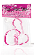 Penis Shaped Cookie Cutters 2 Pack for Bachelorette Parties Bachelor & Bachelorette Items