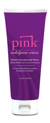 Pink Indulgence Hybrid Lubricant Cream for Women 3.3 Oz > Lube > Hybrid