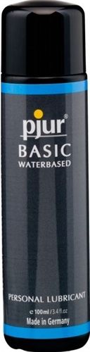 Pjur Basic Water-Based Personal Lubricant 3.4 Fl Oz 100 Ml Water Based Lube