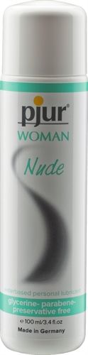 Pjur Woman Nude Water Based Personal Lubricant 100ml Bottle Water Based Lube