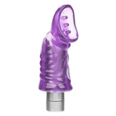 Purple Wireless Clit Stimulator with Multi-Speed Vibrations Suction Stimulator