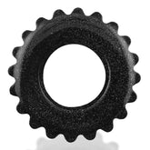 Plushy Single Ring (Black Mica) – Cushy Flexible Cock Ring Cockrings