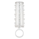 Girth and Length Sensation Enhancer Clear Clear SLEEVES