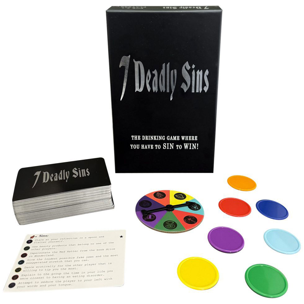 7 Deadly Sins Drinking Game – Party Game for Adults Default Title Games 7 Deadly Sins Drinking Game – Party Game for Adults Default Title Games