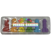 Rainbow Pecker Candies Adult Edible Marshmallow Candy Treats > Relaxation Zone > Edible Treats