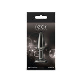 Rear Assets Tapered Small (Gunmetal Black) – Lightweight Butt Plug Butt Plugs