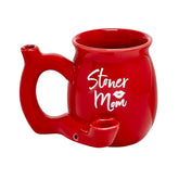 Red Ceramic Stoner Mom Mug 11oz Novelty Coffee Drinkware Gag Gifts & Novelties