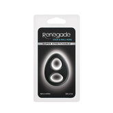 Renegade Romeo Soft Stretchy Black Cock Ring for Comfort COCK RINGS