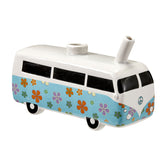 Retro Vintage Bus Smoking Pipe with Hippie Flower Design Gag Gifts & Novelties