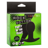 Rock Bottom Pop Probe Black Adult Intimacy Toy for Pleasure Butt Plugs