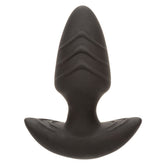 Rock Bottom Vibrating Rotating Probe Black Butt Plug > Anal Range > Butt Plugs