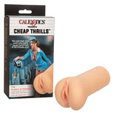 Cheap Thrills The Flight Attendant Lush Lips Masturbator 5.5 Inches Flesh Pink Strokers - Manual