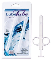 Lube Tube Set - 2 Pack Reusable Lubricant Dispensing Tubes Clear Lube Applicator