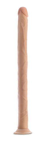 Dr Skin 19 Inch Realistic Beige Dildo with Suction Base > Dildos > Large Dildos