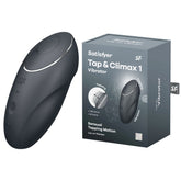 Satisfyer Tap & Climax 1 - Grey Lay-On Vibrator 8.6 Inch > Vibrators > Vibrating Pads