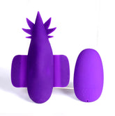 Sativa Remote Control Panty Vibrator with 10 Functions Purple Panty Vibrators
