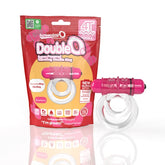 Screaming O 4T DoubleO 6 Strawberry – Super-Powered Vibrating Double Ring Cock Rings Vibrating