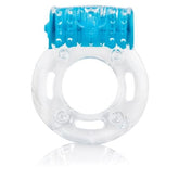 Screaming O Plus Vibrating Erection Ring Blue Disposable Cock Rings Vibrating