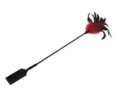 Sex and Mischief Red Feather Slapper Spanker for Adults Whips & Paddles