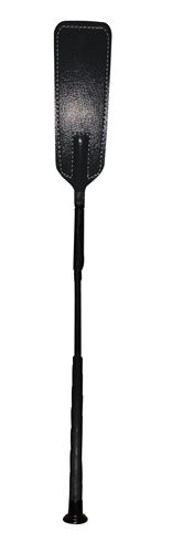 Sex and Mischief Romantic Sting Crop Black Adult Toy Accessory Whips & Paddles