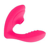 Shibari Beso Plus G Spot and Clitoral Vibrator in Pink Suction Stimulator