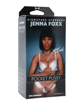 Signature Strokers Jenna Foxx Ultraskyn Pocket Pussy Handheld Size Phthalate Free Strokers - Celebrity