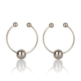 Silver Nipple Jewelry Rings Comfortable Erotic Body Jewelry > Clothes > Body Jewellery (Non Piercing)