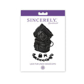 Sincerely Lace Fur Lined Handcuffs for Adult Bondage Play Bondage & Fetish Toys