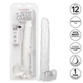 Size Queen 12 Inch Realistic Dildo Clear Large Thick Dong Dongs Big