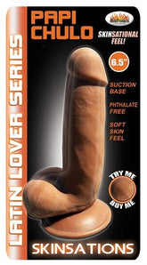 Skinsations Latin Lover 6.5 Inch Realistic Dildo Papi Chulo Dongs Realistic