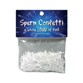 Sperm-Shaped Confetti 15 Grams Adult Party Supplies Fun Party Supplies